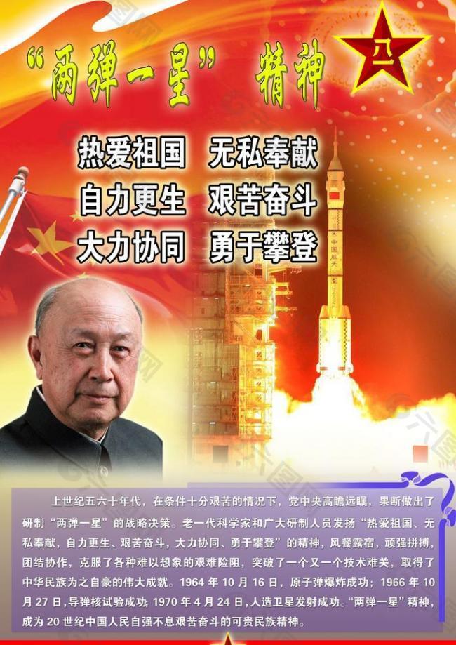 两弹一星精神图片