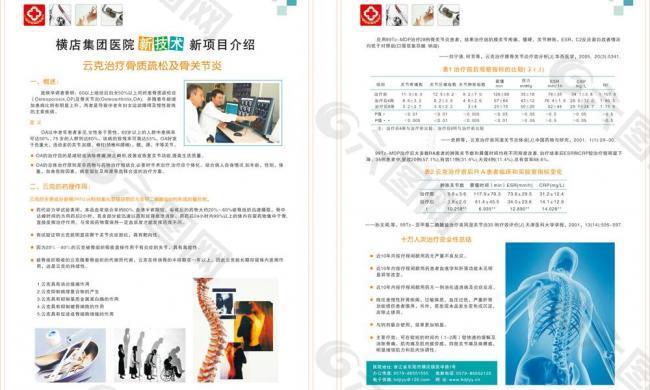 骨科宣传单图片