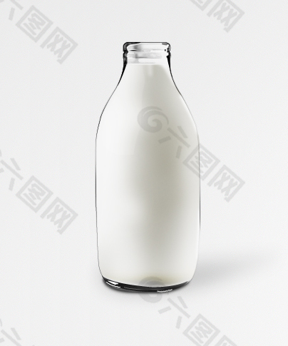 牛奶瓶 教程   PSD源文件