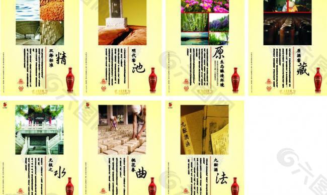 古井贡酒展板图片