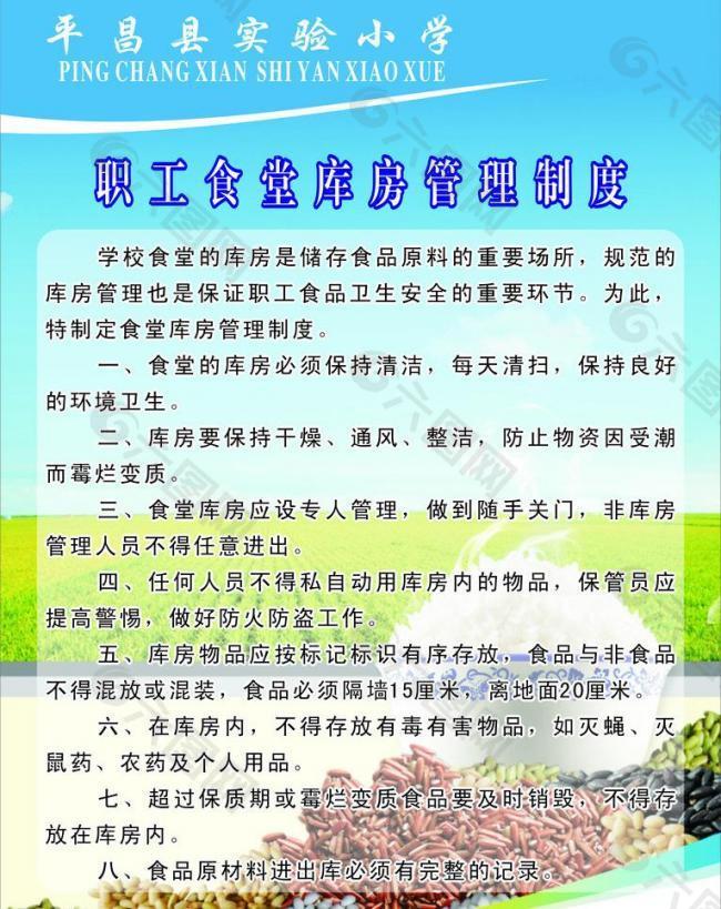 学校食堂管理制度图片