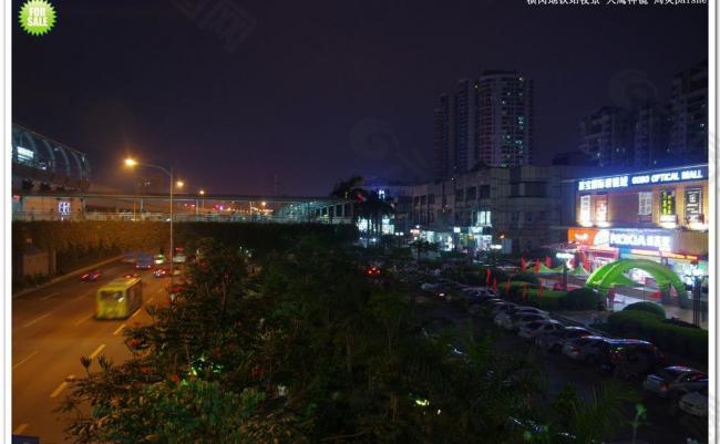 城市夜景 商业夜景图片