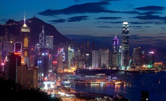 中国香港夜景图片产品工业素材免费下载 图片编号 六图网