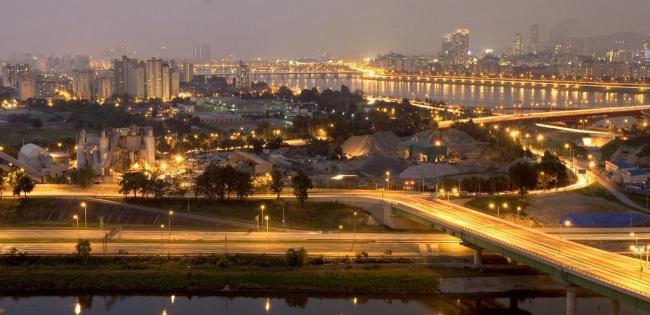 城市夜景图片