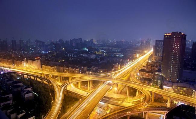 城市夜景高清图片