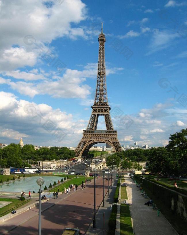 巴黎 埃菲尔铁塔图片