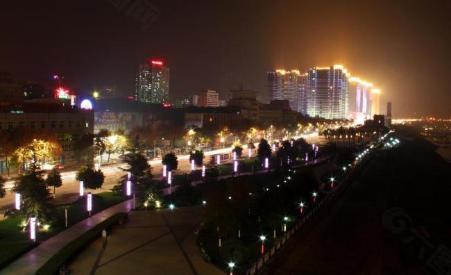 夜景照明图片