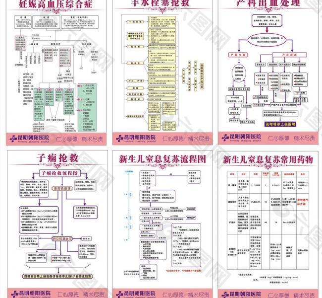 产科抢救流程图图片