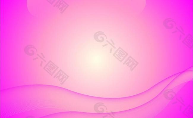 粉色动感曲线背景图片