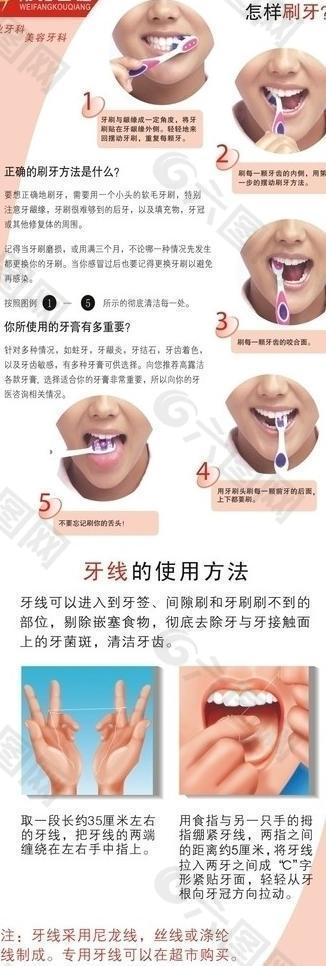 方法正确刷牙图片