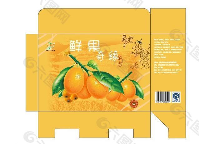 枇杷包装图片