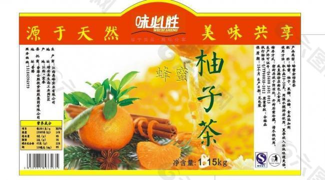 蜂蜜柚子茶图片