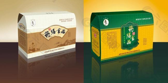 食品包装 药材包装（展开图）图片