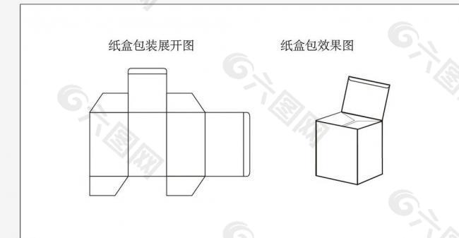 纸盒素材图片