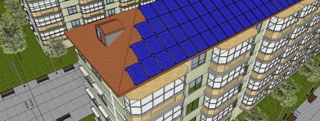 上海杨浦区居民楼屋顶改建项目图片