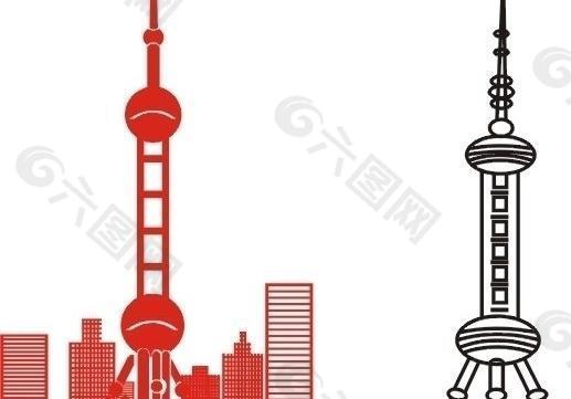 东方明珠电视塔图片