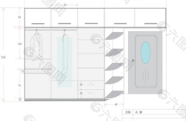 壁橱设计效果图图片