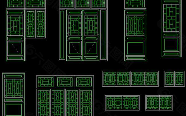 四合院门窗样式图片