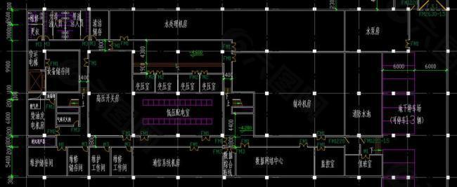 奥运摔跤馆 赛时地下平面图片