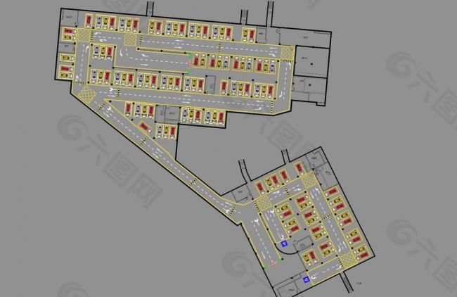 停车场规划图片