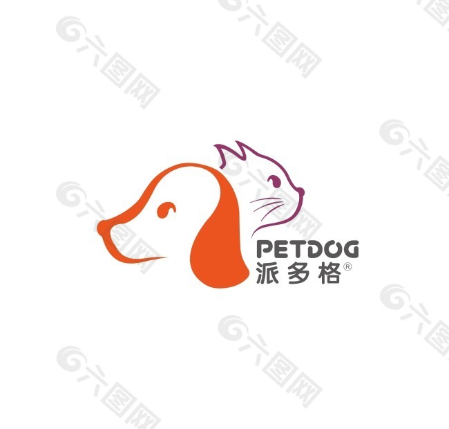 派多格标志logo