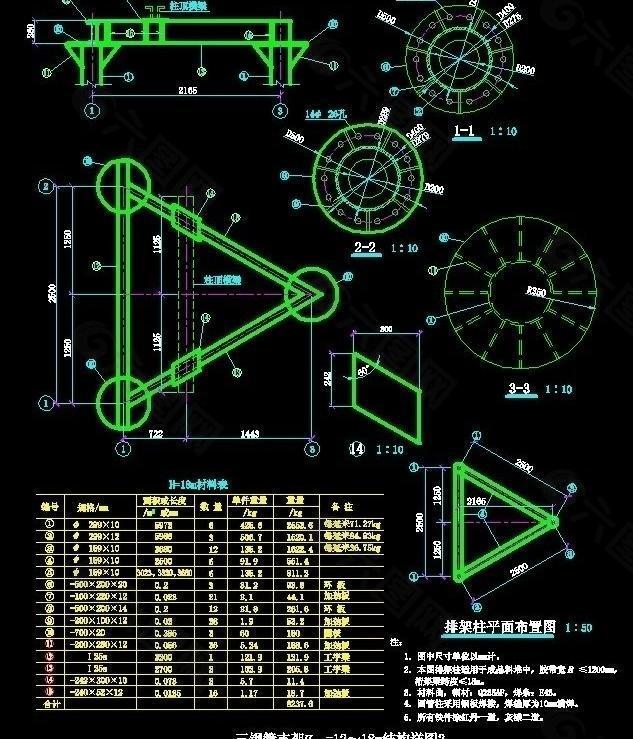 三钢管支架图片