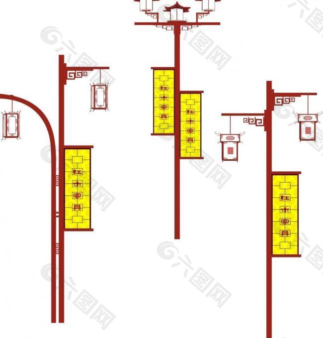 灯 路灯 仿古路灯 古典灯具图片