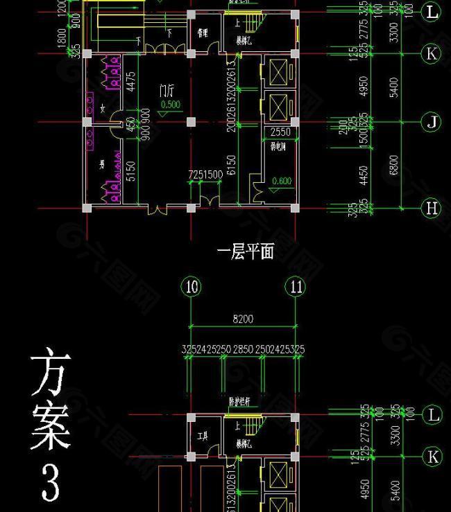 停车库 门厅方案图片