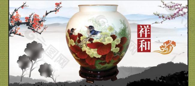 瓷器广告图片