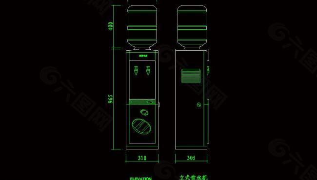 立式饮水机图片