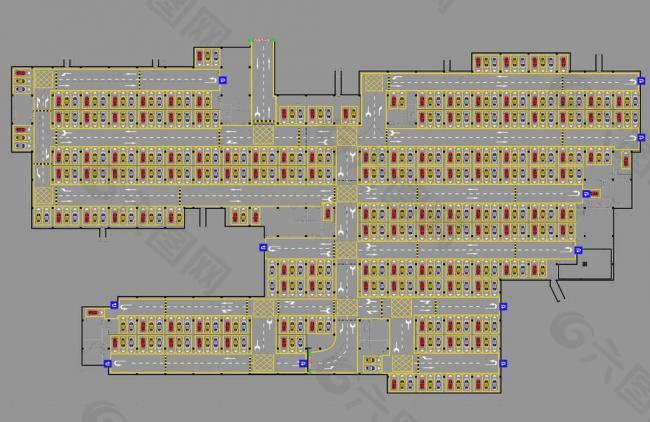 停车场规划设计图片