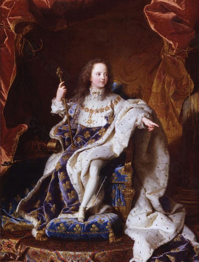 国王路易十五图片