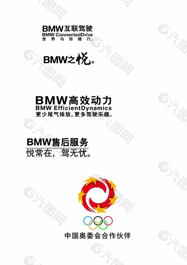 宝马互联驾驶  BMW之悦标志