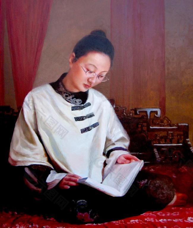 书中自有颜如玉图片