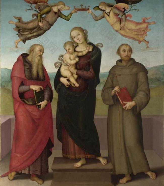 圣母 圣婴与圣杰罗姆和弗朗西斯图片