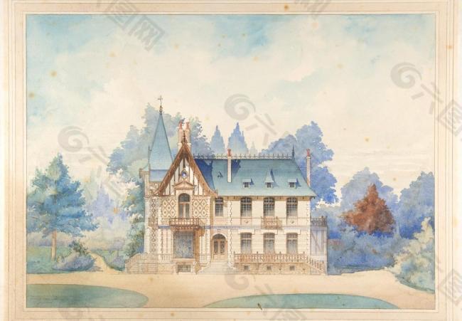 19世纪别墅图片