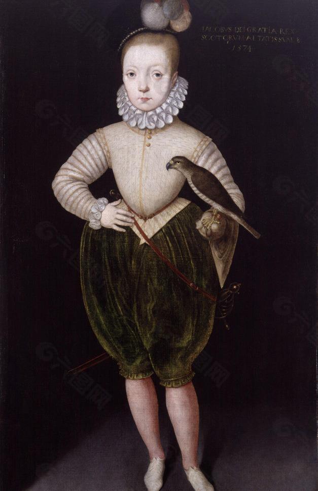 苏格兰的詹姆斯六世与大英帝国詹姆斯一世图片
