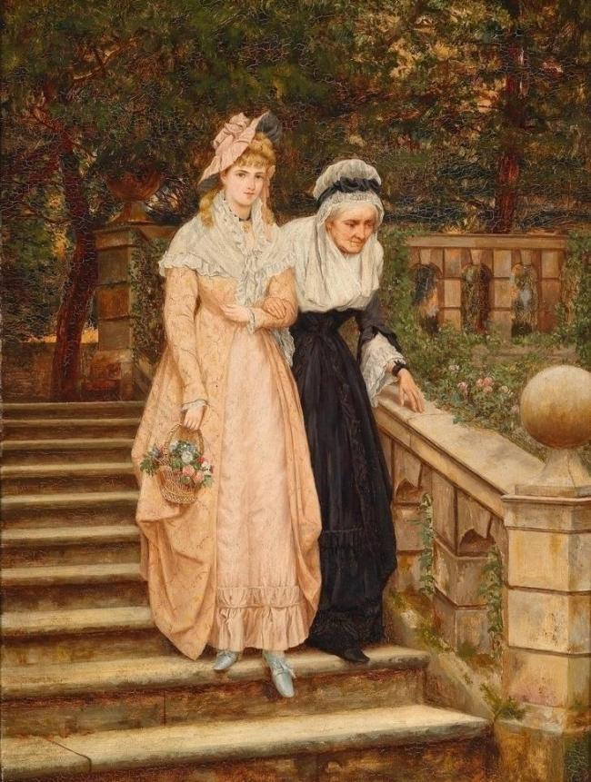 19世纪油画图片