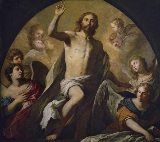 Novelli, Pietro - Resurreccion de Cristo, Primera mitad del 17 Century大师画家动物油画飞行动物装饰画
