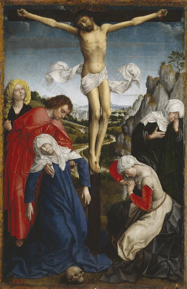 Weyden, Roger van der - Crucifixion, Ca. 1510大师画家动物油画飞行动物装饰画