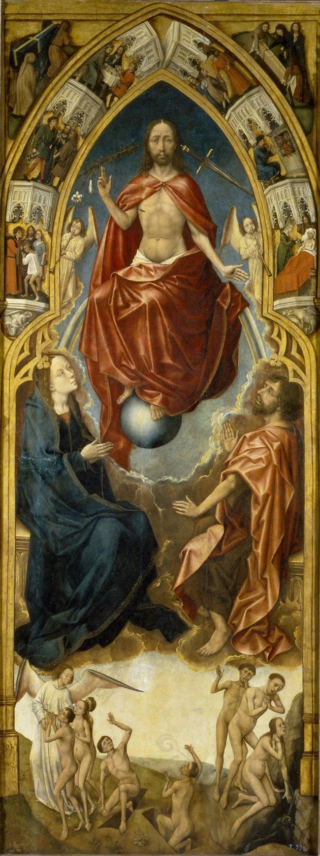 Stockt, Vrancke van der - Redemption Triptych Last Judgement, Second Half of the 15 Century大师画家动物油画飞