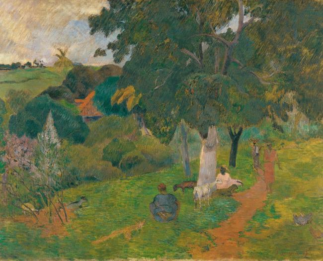Paul Gauguin - Coming and Going, Martinique, 1887