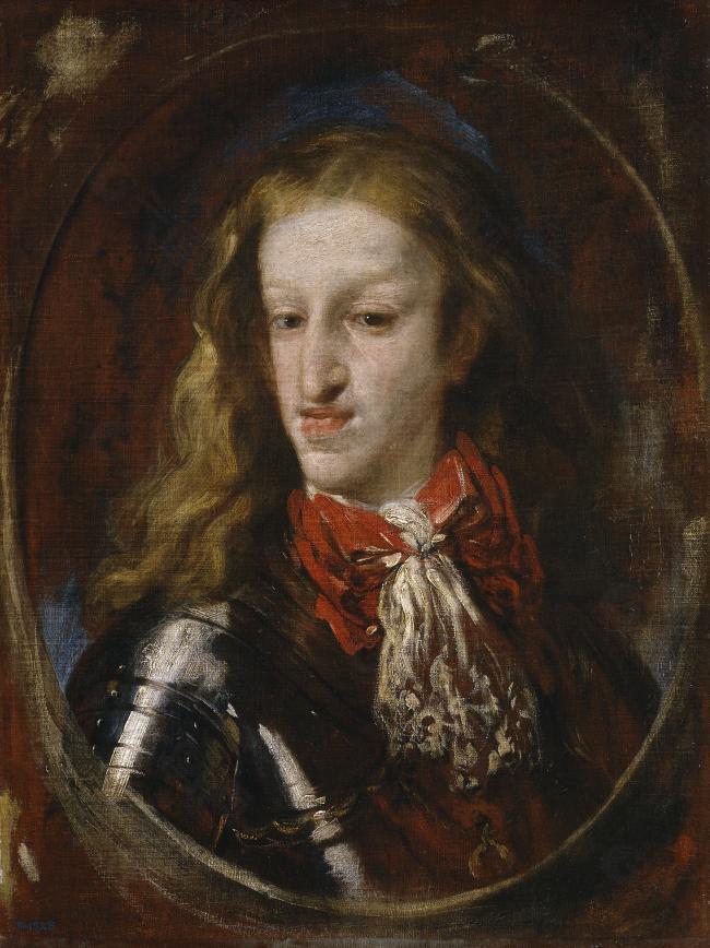 Giordano, Luca - Carlos II, 1693意大利画家卢卡焦尔达诺Fa Presto人物油画装饰画