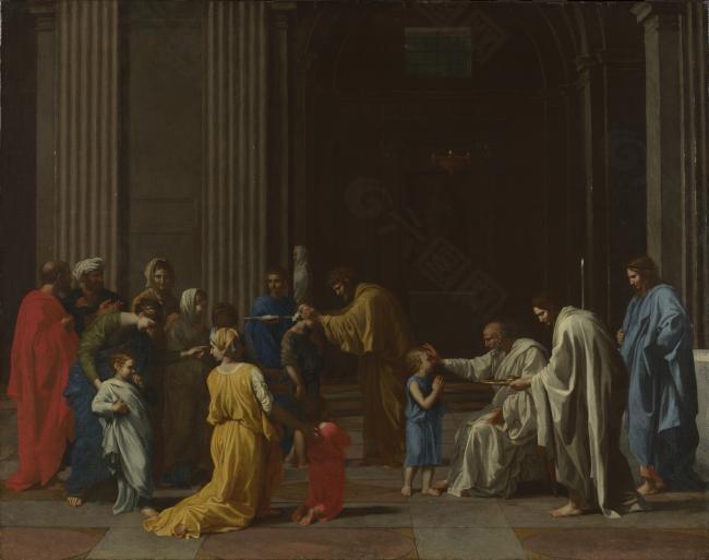 Nicolas Poussin - Confirmation法国画家尼古拉斯普桑Nicolas Poussin古典主义油画装饰画