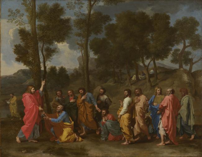 Nicolas Poussin - Ordination法国画家尼古拉斯普桑Nicolas Poussin古典主义油画装饰画