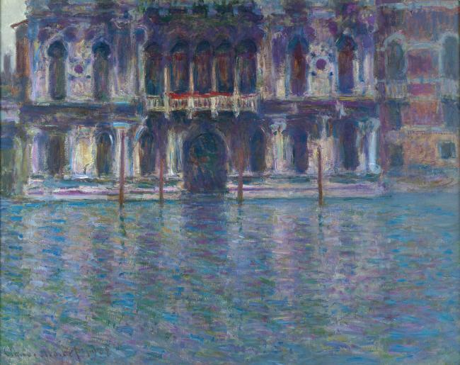 The Palazzo Contarini, 1908法国画家克劳德.莫奈oscar claude Monet风景油画装饰画