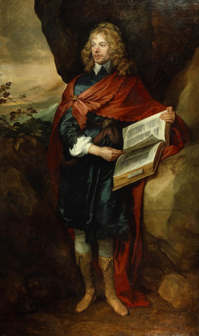 Anthony Van Dyck - Sir John Suckling, 1632-41英国画家安东尼凡戴克Anthony van dyck人物油画装饰画