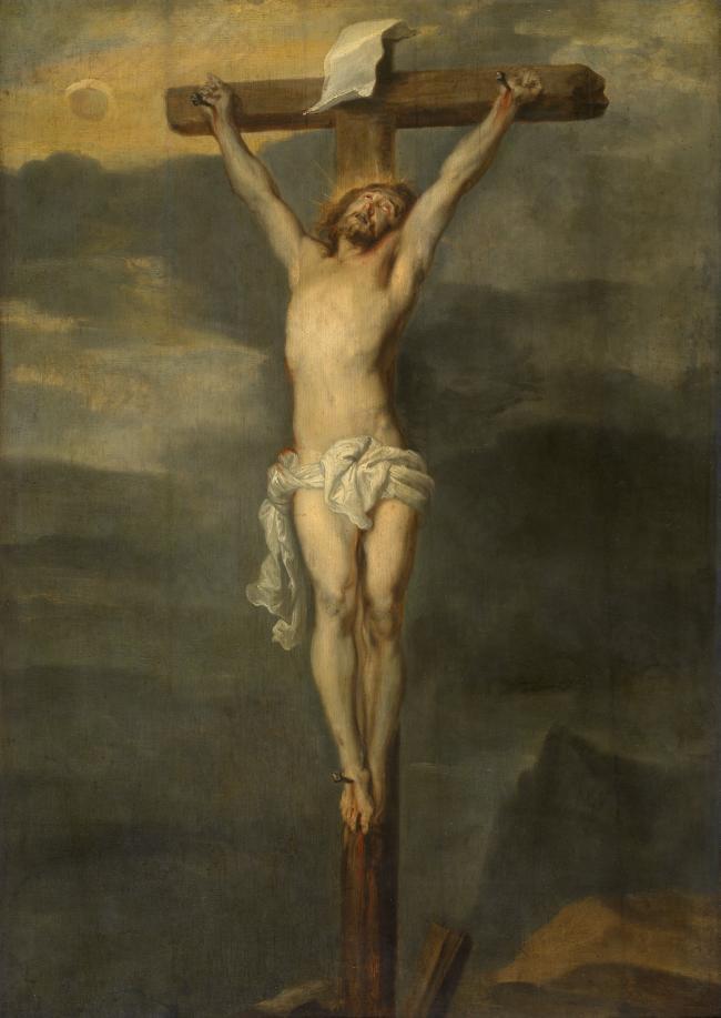 Anthony van Dyck - Christ Crucified英国画家安东尼凡戴克Anthony van dyck人物油画装饰画