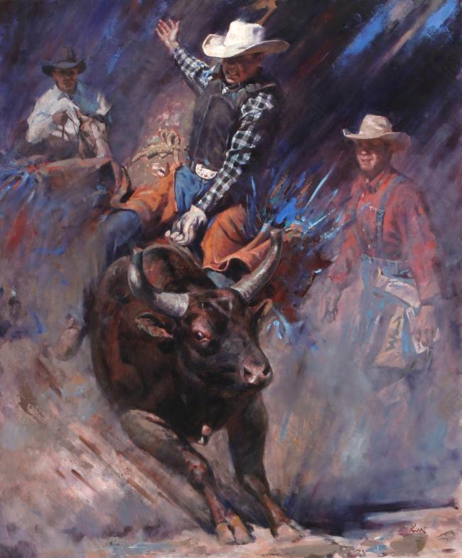 Western-151高清西方现代人物油画国外油画大师人物油画作品