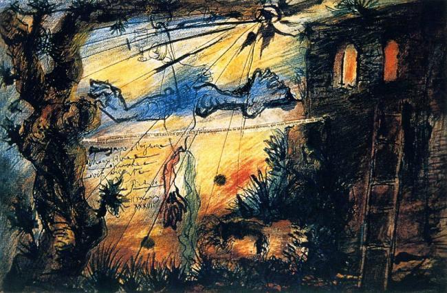 1936 Le crayon qui parle ...西班牙画家巴勃罗毕加索抽象油画人物人体油画装饰画